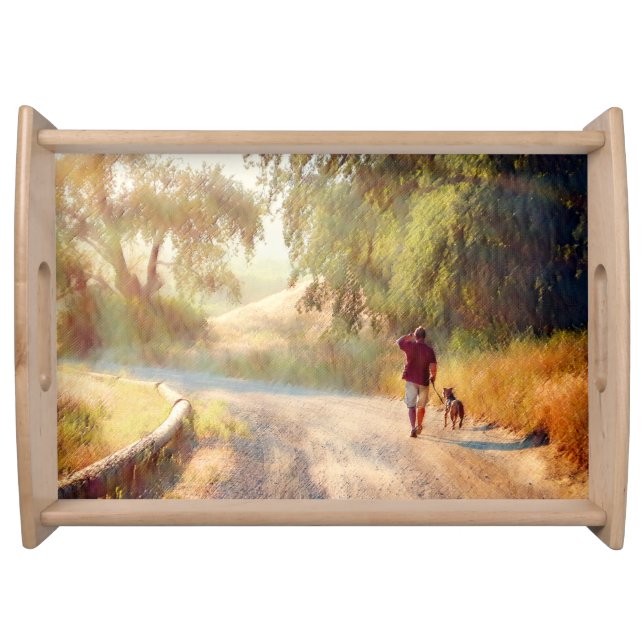 DOG HEAVEN Serving Tray (Front)