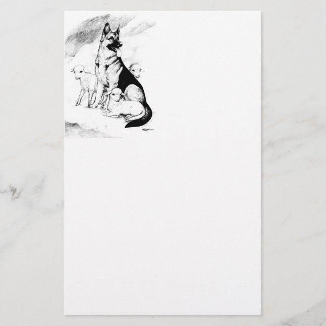 Dog Heaven Stationery (Front)