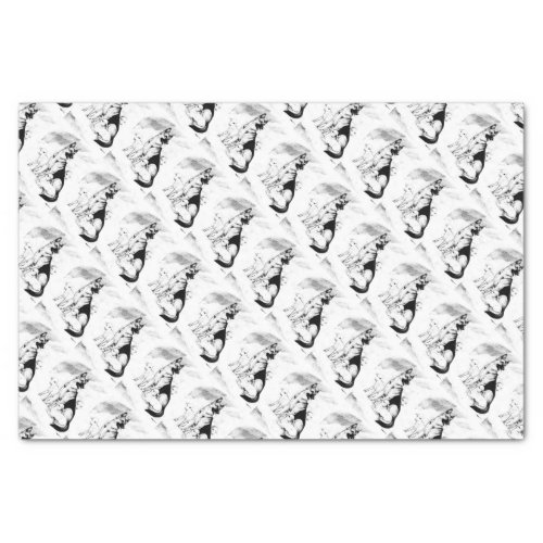Dog Heaven the Masters Flock Tissue Paper