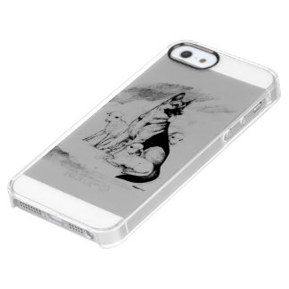 Dog Heaven, the Master's Flock Clear iPhone SE/5/5s Case