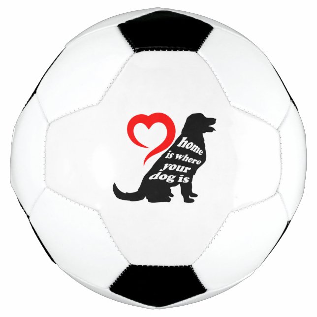 Dog Home Soccer Ball (Front)