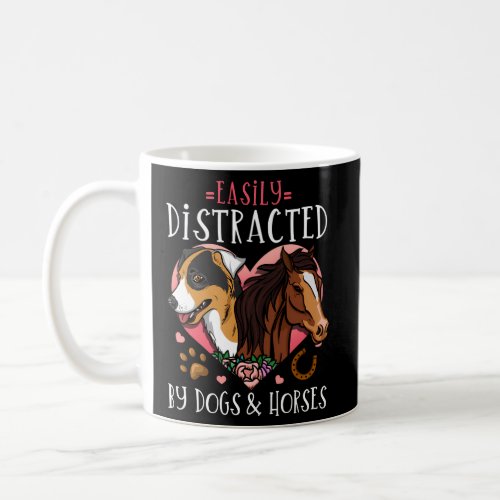 Dog Horse Dog Coffee Mug