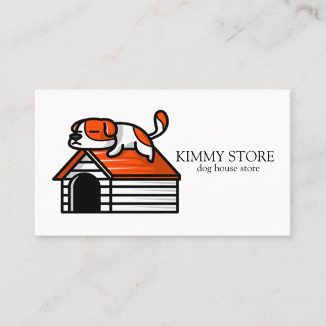 Dog House Business Card (Front)