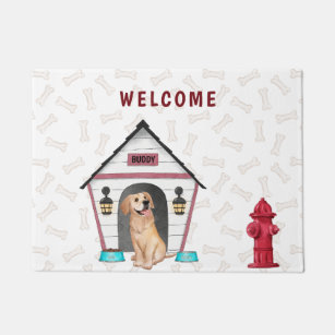 Golden Retriever Doormat, Hope You Like Golden Retrievers Welcome Mat,  Front Door Mat, Funny Dog Mom Rug Gifts, Housewarming Gift 