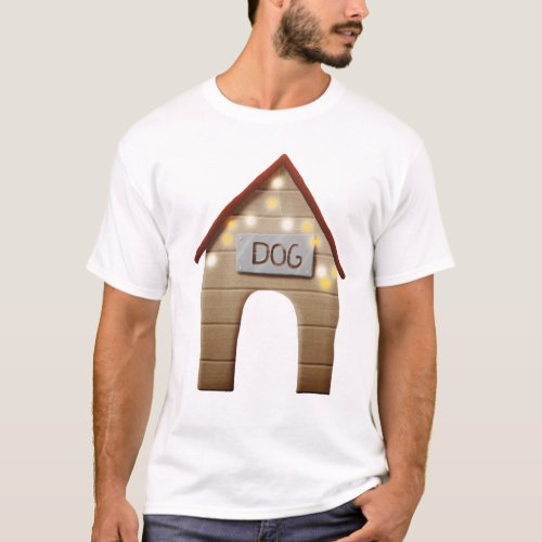 Dog House Hunde House T_Shirt