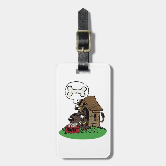 Dog House Luggage Tags (Front Vertical)