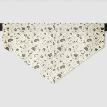 Dog house theme bandana