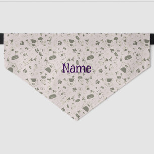 Dog house theme bandana pet bandana collar