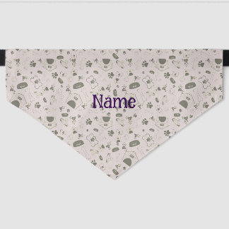 Dog house theme bandana pet bandana collar