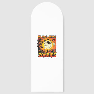 Dog Hunts Zombies Halloween Ghosts Witch Moon Bookmarks
