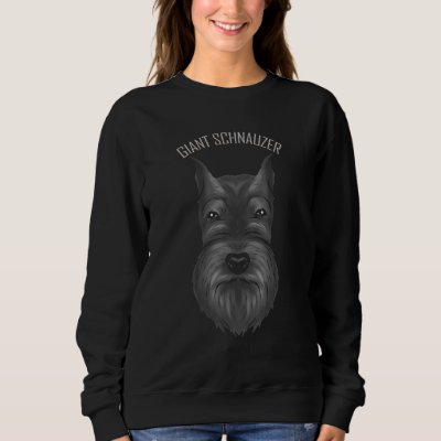 Dog     I Love My Giant Schnauzer Sweatshirt