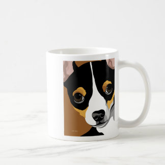 Dog Illustration Portrait Coffee Mug
