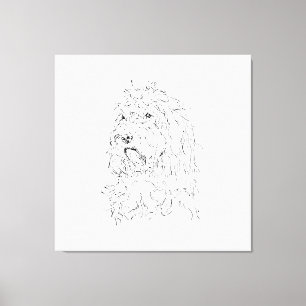 Dog Illustration, Wall Art Cockapoo