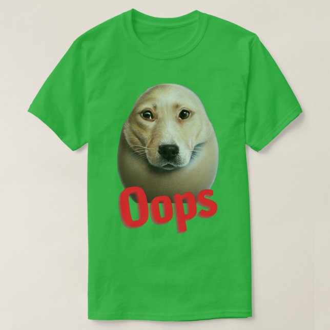 dog in an egg 1 T-Shirt (Design Front)