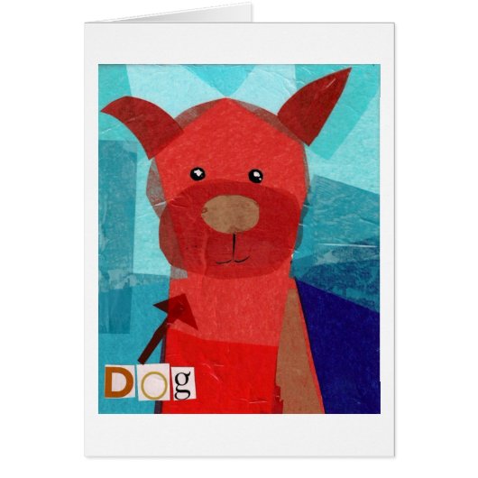 Dog! in Blue Cards (Front)