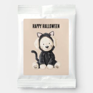 Dog in Cat Costume Halloween Hot Chocolate Drink Mix