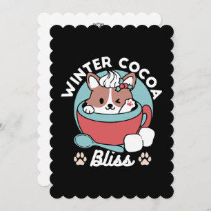 Dog in Festive Mug for Holiday Vibes - Winter Coco