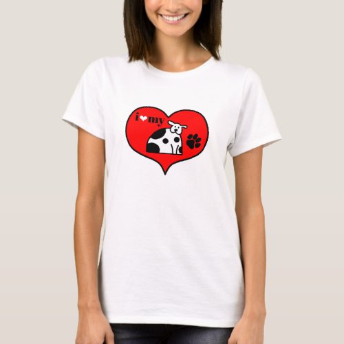 Dog In Heart t_shirt