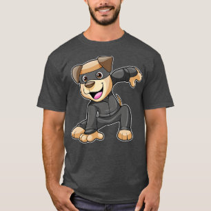 Dog in Ninja Costume T-Shirt