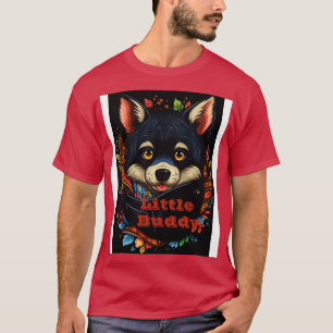 Dog In Pocket Funny Puppy For Dog Lovers 3 T-Shirt