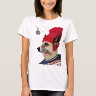 Dog in Ski Sweater