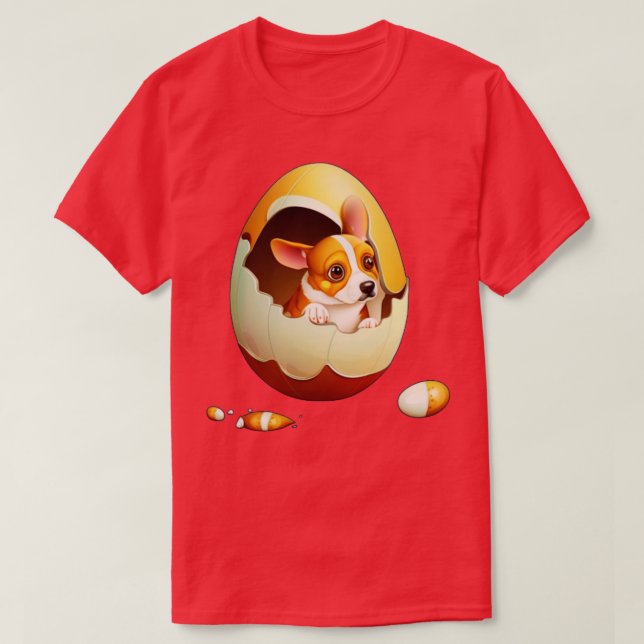 dog in the egg 110 T-Shirt (Design Front)