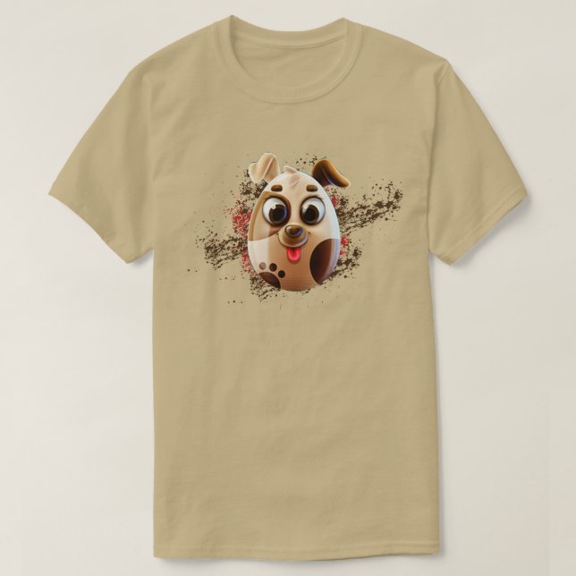 dog in the egg 146 T-Shirt (Design Front)