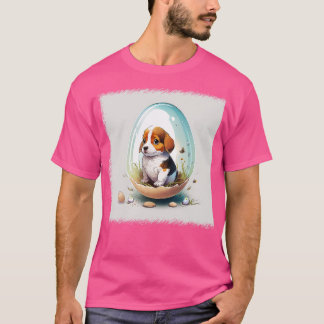 Dog in the egg 163 T-Shirt