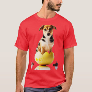 Dog In The Egg 287 T-Shirt