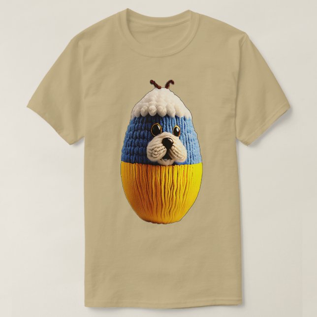 Dog In The Egg Standard Print Clothing T-Shirt (Design Front)