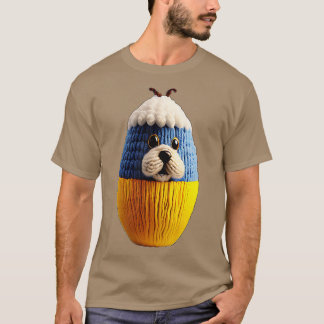 Dog In The Egg Standard Print Clothing T-Shirt