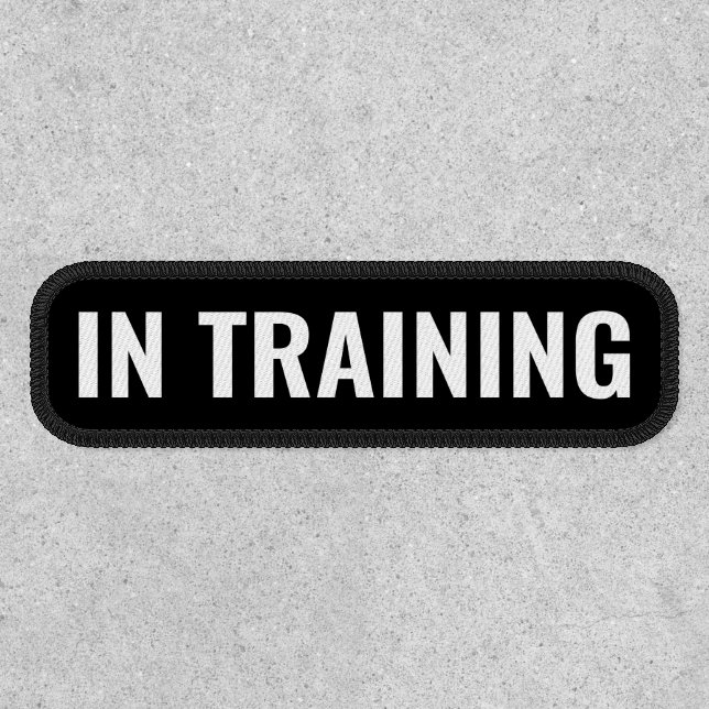 Dog In Training Patch (Front)