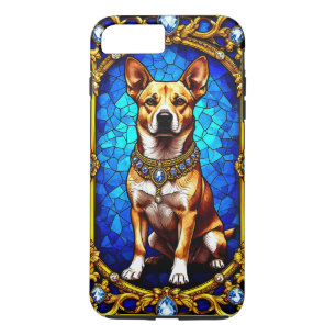 Dog in Vibrant Colors and Details iPhone 8 Plus/7 Plus Case