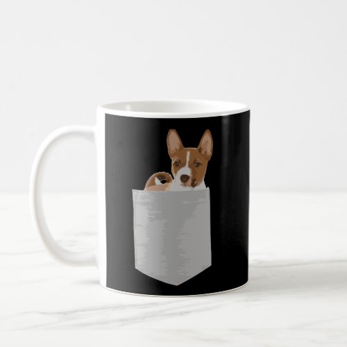 Dog In Your Pocket Basenji Coffee Mug