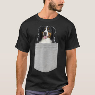 Dog in Your Pocket Bernese Mountain Dog  T-Shirt