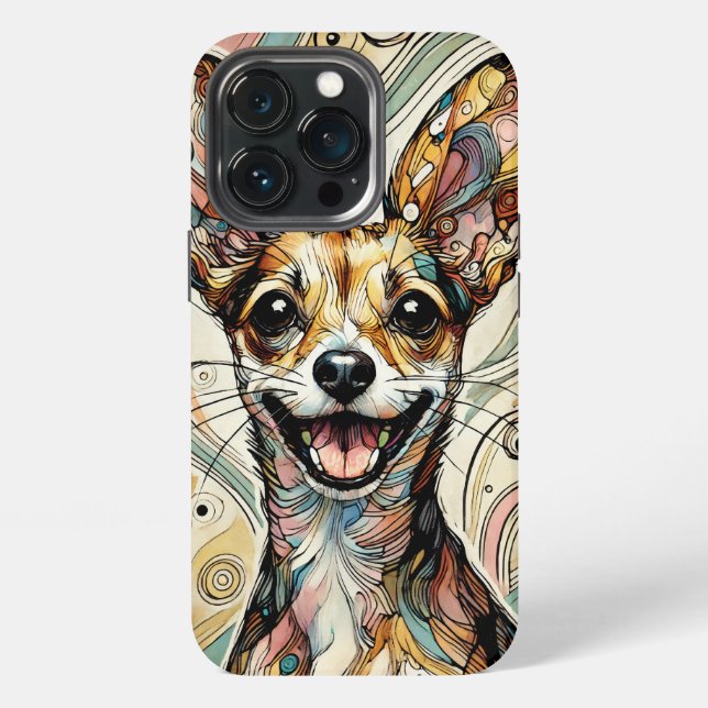 Dog iPhone 13 Pro Tough Case (Back)