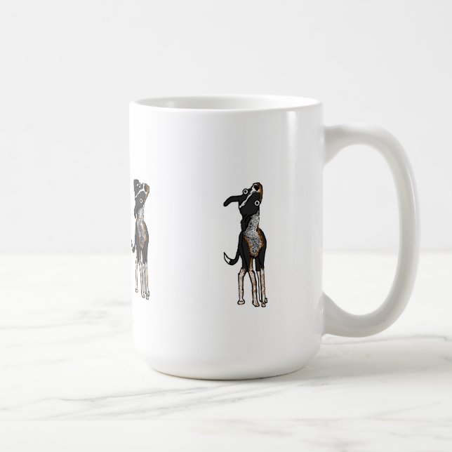 Dog is Confused Coffee Mug (Right)