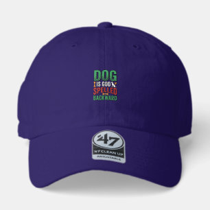 Dog Is God Spelled Backward Vintage Pet Lover Desi 47 Brand Hat