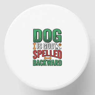 Dog Is God Spelled Backward Vintage Pet Lover Desi Mini Candle Favors