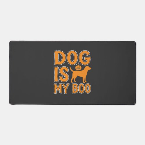 Dog Is My Boo Halloween Dog Desk Mat