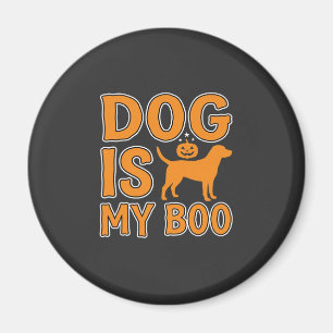Dog Is My Boo Halloween Dog Magnet