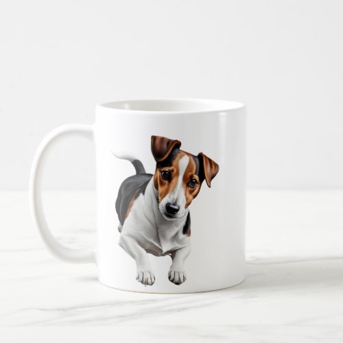Dog Jack Russel Terrier Clipart Coffee Mug