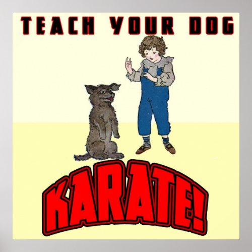 Dog Karate 1 Poster
