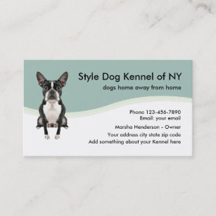 Dog Kennel Business Card