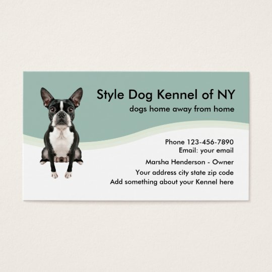 Dog Kennel Business Card