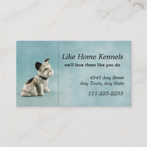Dog Kennel small dog Business Card