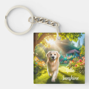 Dog keychain