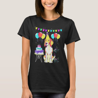 Dog Kids Birthday Cake Dog Owner Pet Animal Beagl T-Shirt
