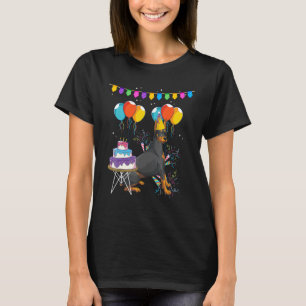 Dog Kids Birthday Party Animal Pet Dog Owner Dobe T-Shirt
