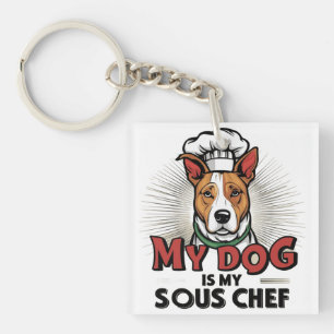 Dog Kitchen Buddy Keychain